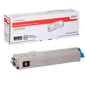 OKI 46490608  schwarz Toner von OKI