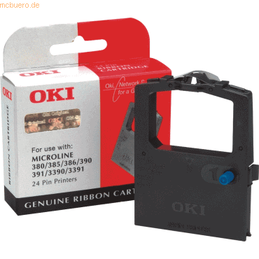 OKI Farbband Oki Ml 380/385/390/391/3390 Nylon schwarz von OKI