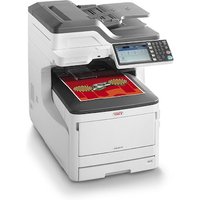 OKI MC883dn Farblaserdrucker Scanner Kopierer Fax LAN A3 von OKI