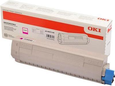 OKI - Magenta - Original - Tonerpatrone - für C823dn, 823n (46471102) von OKI