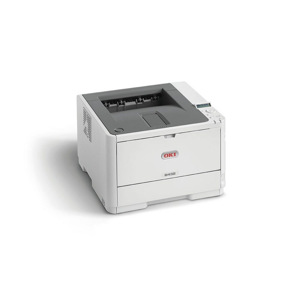OKI OKI B412dn s/w Duplex LED A4 Schwarzweißdruck Laserdrucker, (Gigabit-Ethernet, Duplexdruck und Netzwerkfähig) von OKI