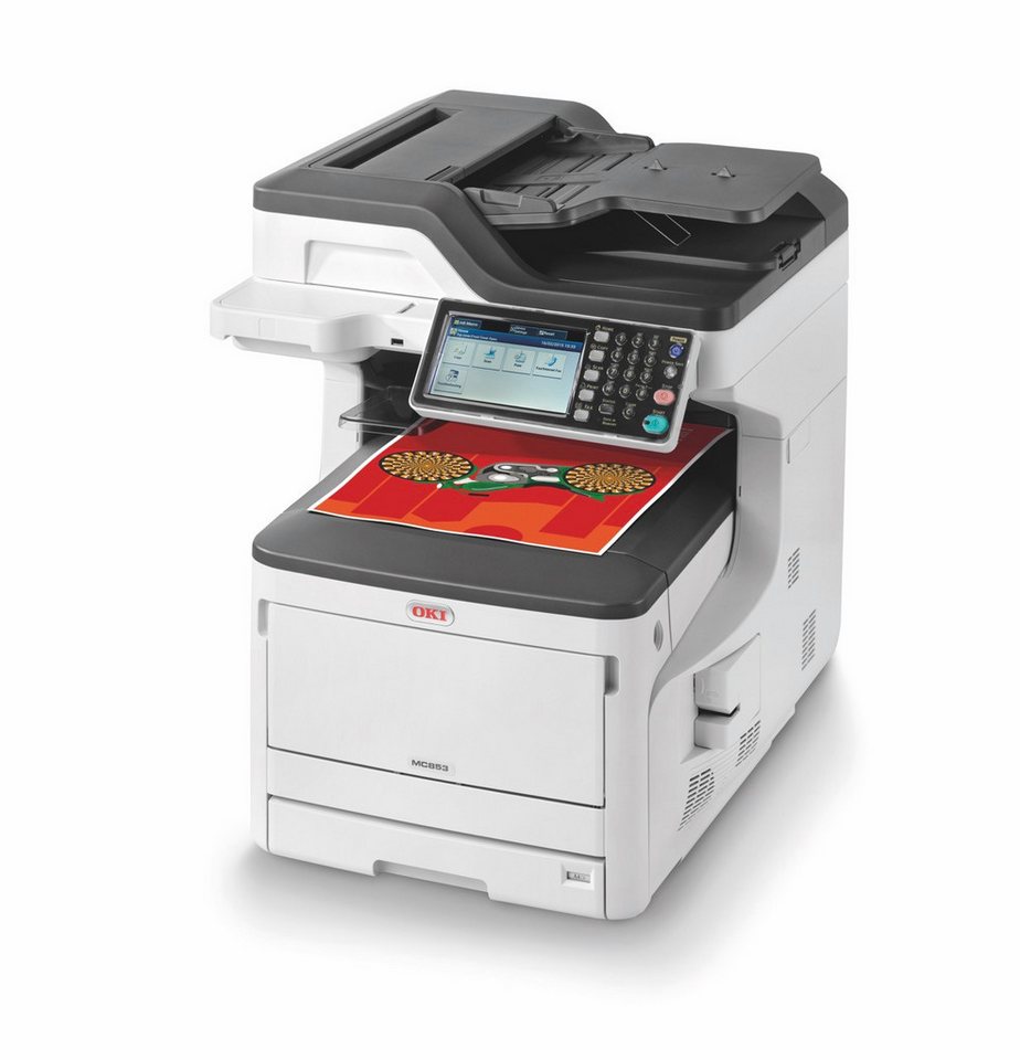 OKI Oki MC853dn A3 Colorlaserdrucker/Scanner/Kopierer/Fax Farblaserdrucker von OKI