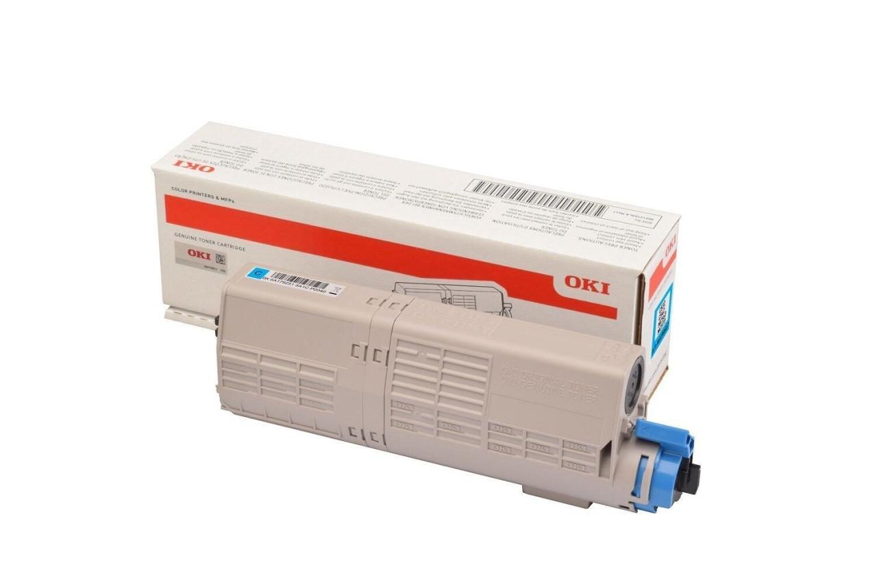 OKI Original Toner cyan 6.000 Seiten (46490607) von OKI