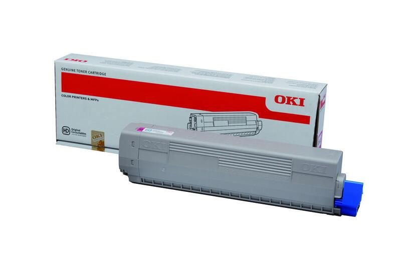 OKI Original Toner magenta 7.300 Seiten (44844614) von OKI