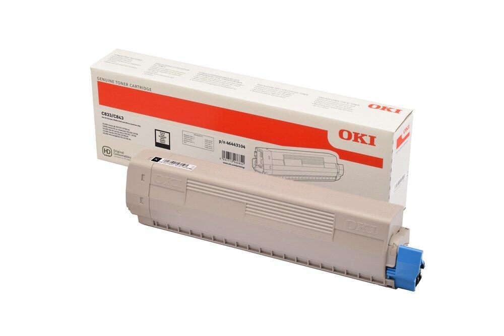 OKI Original Toner schwarz 10.000 Seiten (46443104) von OKI