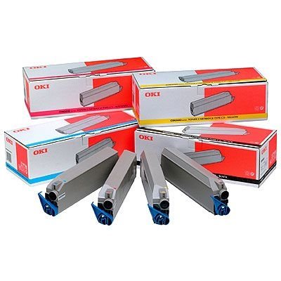 OKI Rainbowkit Original für C9300, je 1 Toner von OKI