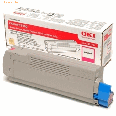 OKI Toner Original Oki C5600/C5700 magenta OKI Toner Original Oki C5600/C5700 magenta von OKI