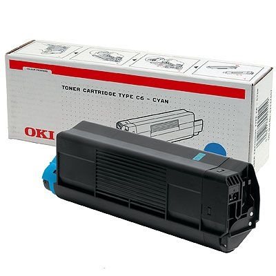 OKI Toner Original für C5100, cyan von OKI