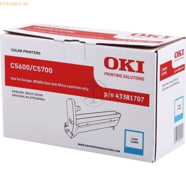 OKI Trommel Oki C5600/C5700 cyan von OKI