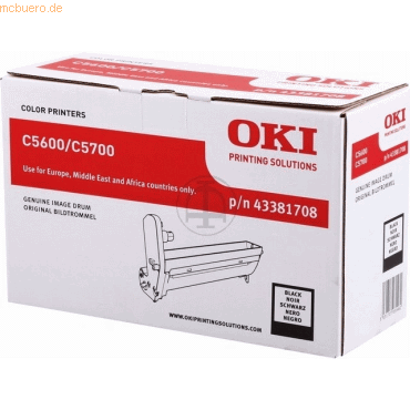 OKI Trommel Oki C5600/C5700 schwarz von OKI