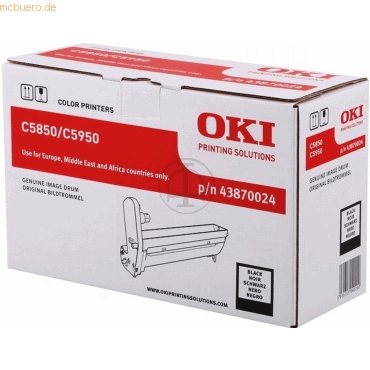 OKI Trommel Oki C5850/C5950 schwarz von OKI