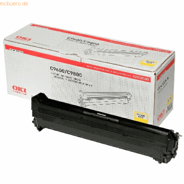 OKI Trommel Original Oki 42918105 gelb OKI Trommel Original Oki 42918105 gelb von OKI