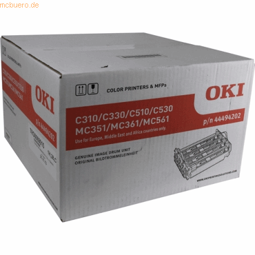 OKI Trommel Original Oki 44494202 cyan, gelb, magenta, schwarz OKI Trommel Original Oki 44494202 cyan, gelb, magenta, schwarz von OKI