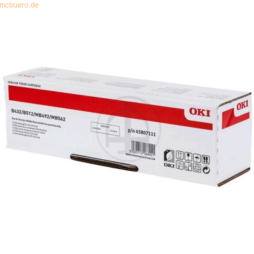 Oki Toner-Kit OKI 45807111 schwarz von OKI