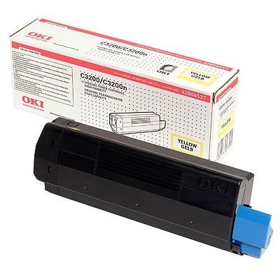 Oki Toner gelb, für Oki C3200 von OKI