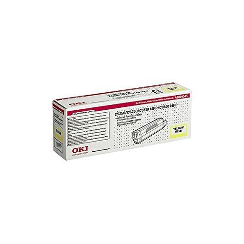 Oki Toner gelb für C5250/5450, 42804545 Oki Toner gelb für C5250/5450, 42804545 von OKI