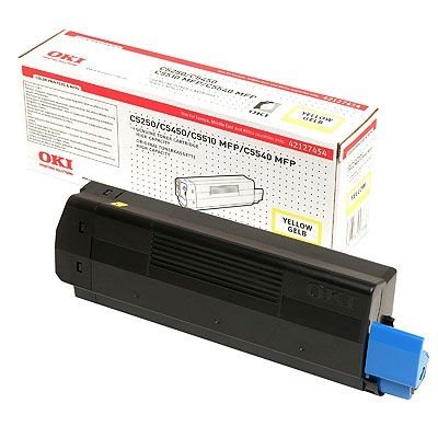 Oki Toner gelb für C5250/C5450 - 42127454 von OKI