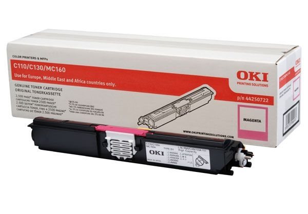 Oki Toner magenta HC für C110/130 - 44250722 von OKI