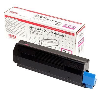 Oki Toner magenta für C5250/C5450 - 42127455 Oki Toner magenta für C5250/C5450 - 42127455 von OKI