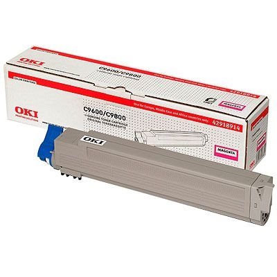 Oki Toner magenta für OKI C9600/C9800 - 42918914 Oki Toner magenta für OKI C9600/C9800 - 42918914 von OKI