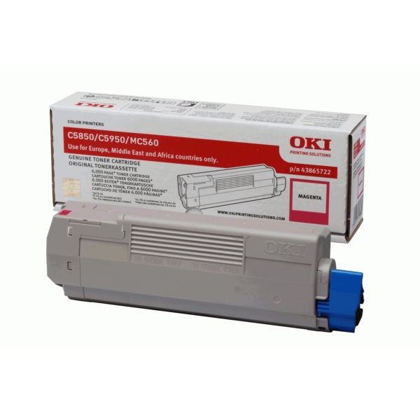 Original OKI 43865722 Toner magenta Original OKI 43865722 Toner magenta von OKI