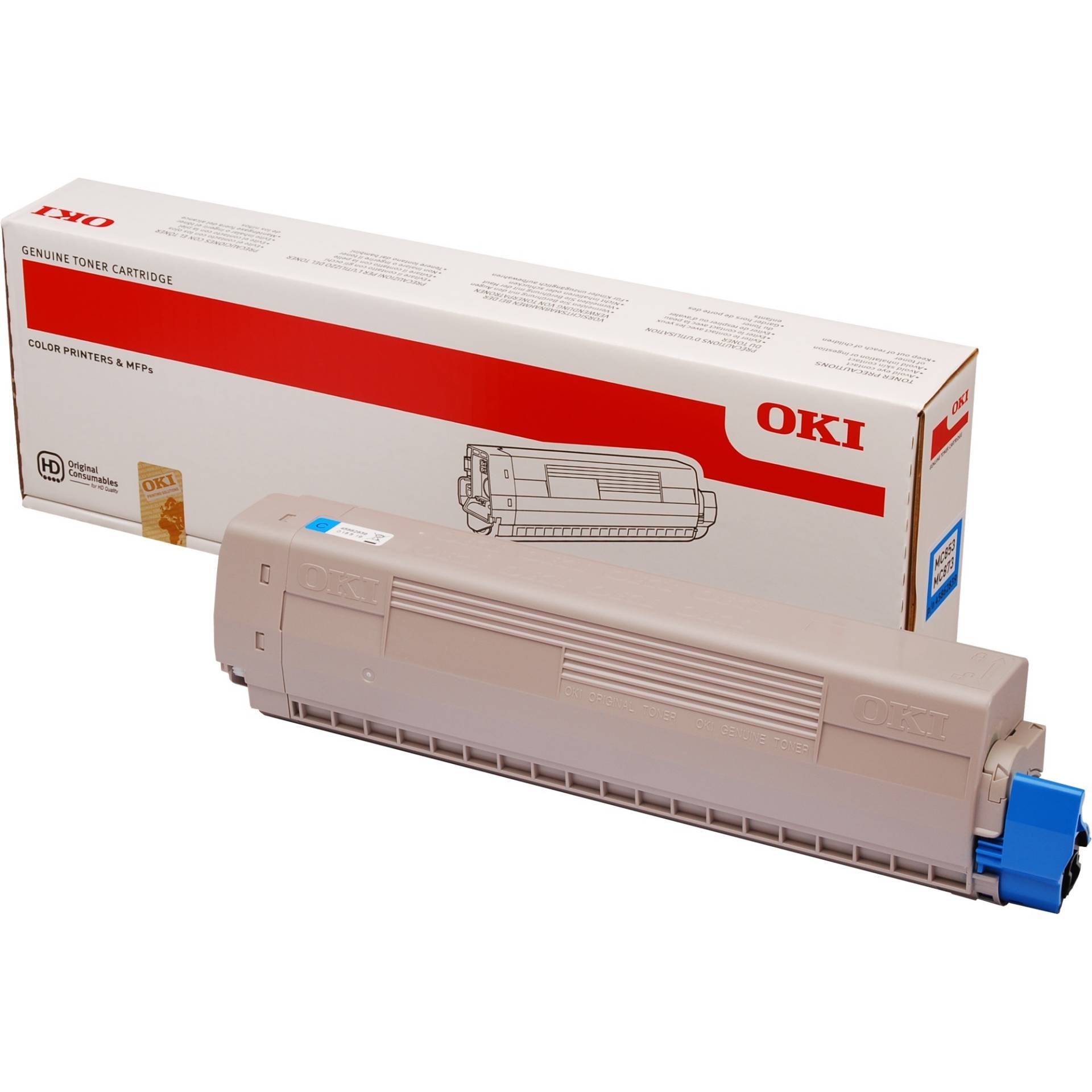 Toner cyan 45862839 von OKI