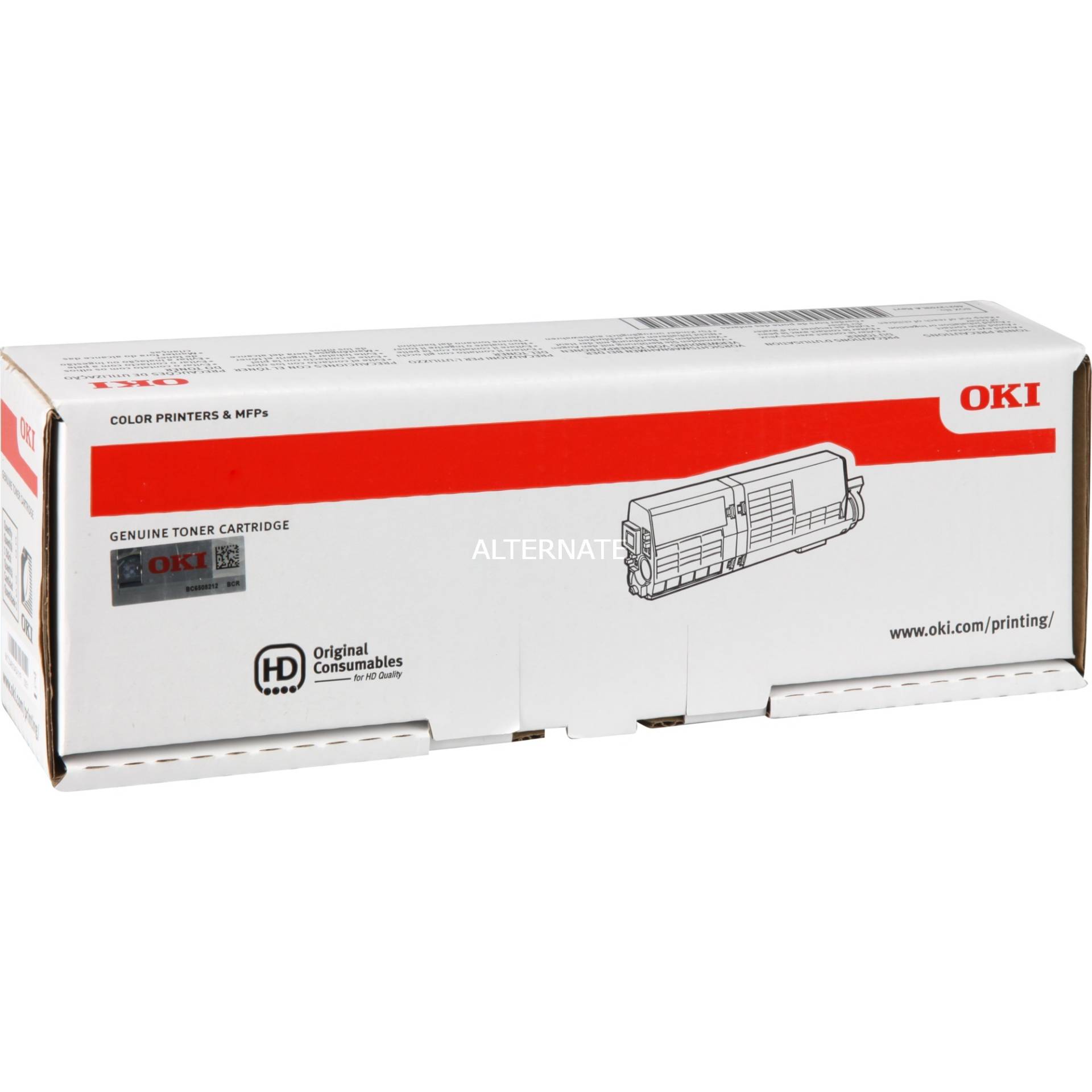 Toner gelb 46490605 von OKI