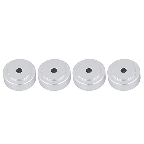 OKJHFD Isolationspad, 4 Stück, 20 x 8 mm, Aluminiumlegierung, Verstärkerfüße, Stoßdämpfer, Verstärkerpolster, Füße für CD-Player, Lautsprecher, absorbieren Stöße, Verstärkerpolster (Silber) OKJHFD Isolationspad, 4 Stück, 20 x 8 mm, Aluminiumlegierung, Verstärkerfüße, Stoßdämpfer, Verstärkerpolster, Füße für CD-Player, Lautsprecher, absorbieren Stöße, Verstärkerpolster (Silber) von OKJHFD
