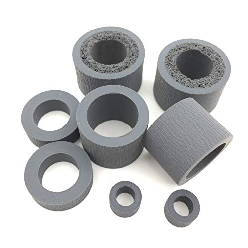 OKLILI 1SET PA03708-0001 Pickup Pick Roller Bremse Roller Reifen Kompatibel mit Fujitsu SP-1120 SP-1125 SP-1130 Scanner von OKLILI