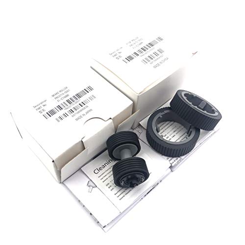 OKLILI PA03710-0001 PA03670-0002 Scanner Verbrauchsmaterial Pick Roller Bremsen Set kompatibel mit Fujitsu fi-7460 fi-7480 von OKLILI