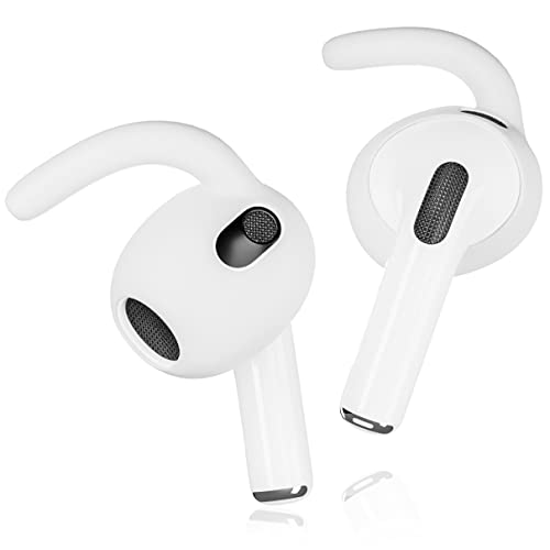 Okuli 4 x Silikon Ohrstöpsel Ohrhörer Haken Gummi Tipps Für Apple AirPods (3rd Gen) Kopfhörer Ohrhörer von OKULI