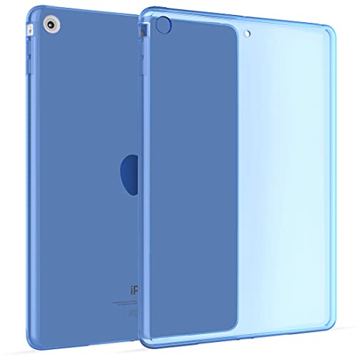 Okuli Hülle Kompatibel mit Apple iPad Mini 1, Mini 2, Mini 3 - Transparent Silikon Cover Case Schutzhülle in Blau von OKULI