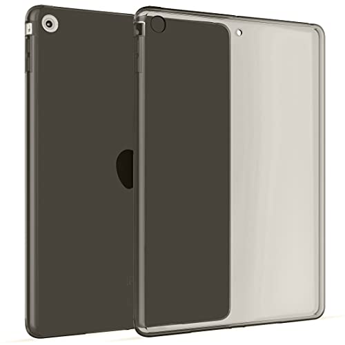 Okuli Hülle Kompatibel mit Apple iPad Mini 1, Mini 2, Mini 3 - Transparent Silikon Cover Case Schutzhülle in Schwarz von OKULI