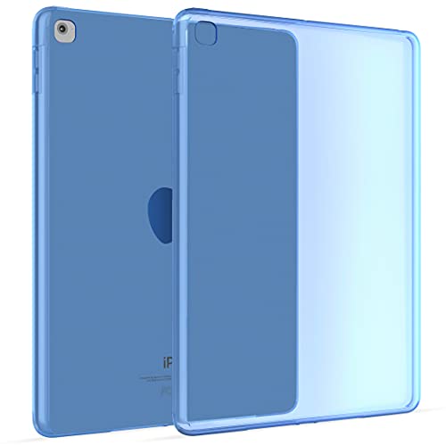 Okuli Hülle Kompatibel mit Apple iPad Mini 4 & Mini 5 - Transparent Silikon Cover Case Schutzhülle in Blau von OKULI