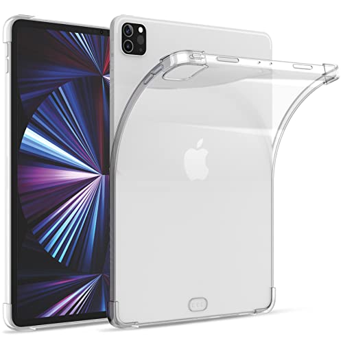 Okuli Hülle Kompatibel mit Apple iPad Pro (11.0) (2020-2021) - Transparent Silikon Cover Case Schutzhülle von OKULI
