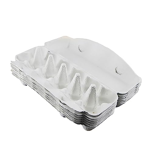 OKUMEYR 1 Satz 20St Brei-Eier-Tablett eiertransportbox Papiermaschee Eierkarton Hühnereierspender Ei halter Küche Eierbehälter Eierhalter einheimische Eier Zellstoff Eierablage OKUMEYR 1 Satz 20St Brei-Eier-Tablett eiertransportbox Papiermaschee Eierkarton Hühnereierspender Ei halter Küche Eierbehälter Eierhalter einheimische Eier Zellstoff Eierablage von OKUMEYR