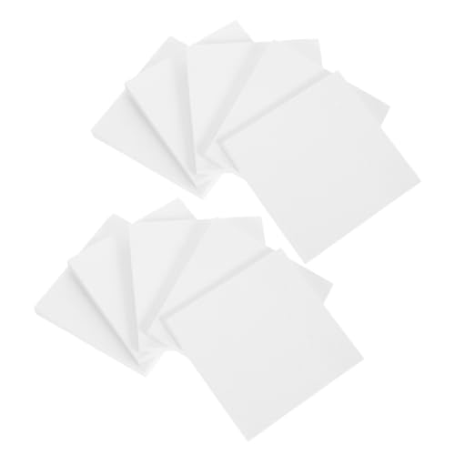 OKUMEYR 10 -Notizbuch College-Schulbedarf japanische Schulsachen Krankenschwester Notizblock Memo -Pad leere Notizblöcke Haftnotizblöcke Checkliste Notizblock Papier Weiß von OKUMEYR