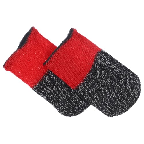 OKUMEYR 2 Pcs Carbon Fiber Gaming Finger Protektoren Atmungsaktive Flexible Konsole Und OKUMEYR 2 Pcs Carbon Fiber Gaming Finger Protektoren Atmungsaktive Flexible Konsole Und von OKUMEYR