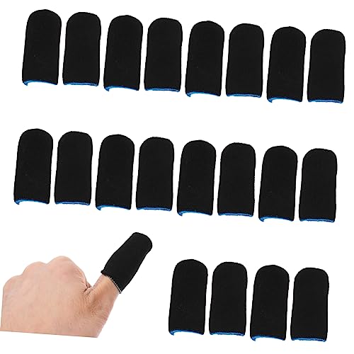 OKUMEYR 2 Sets Gaming-fingermanschetten – Schweißresistent Touchscreen-freundlich Nylon/kohlefaser 10 Paar X 2 OKUMEYR 2 Sets Gaming-fingermanschetten – Schweißresistent Touchscreen-freundlich Nylon/kohlefaser 10 Paar X 2 von OKUMEYR