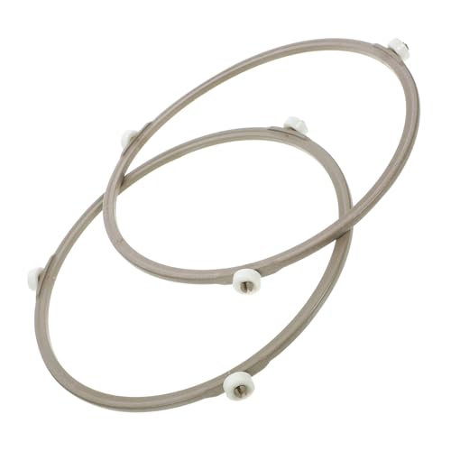 OKUMEYR 2st Backofen Rollengestell Drehring Für Die Mikrowelle Drehteller Für Mikrowellenherde Mikrowelle Zubehör Mikrowelle Stativ Backofen-drehteller-kreisbeschläge Rundes Tablett OKUMEYR 2st Backofen Rollengestell Drehring Für Die Mikrowelle Drehteller Für Mikrowellenherde Mikrowelle Zubehör Mikrowelle Stativ Backofen-drehteller-kreisbeschläge Rundes Tablett von OKUMEYR