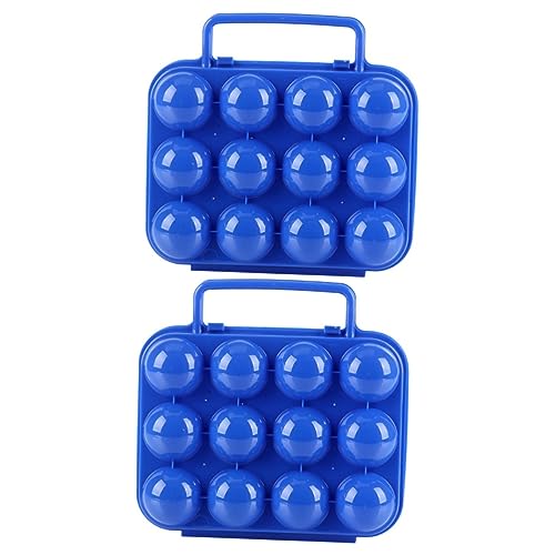 OKUMEYR 2 Stücke Träger Lagerung Box 12 Eier Lagerung Camping Box Tragbare Für Outdoor OKUMEYR 2 Stücke Träger Lagerung Box 12 Eier Lagerung Camping Box Tragbare Für Outdoor von OKUMEYR