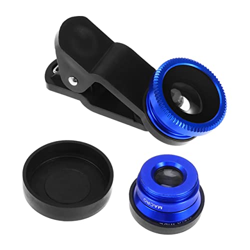 OKUMEYR Rüsten Sie Ihre Telefonkamera auf 3-in-1-Weitwinkel-Fisheye-Makroobjektiv Blau für 6S/6 Air 2/1 Mini 3/2 Touch OKUMEYR Rüsten Sie Ihre Telefonkamera auf 3-in-1-Weitwinkel-Fisheye-Makroobjektiv Blau für 6S/6 Air 2/1 Mini 3/2 Touch von OKUMEYR