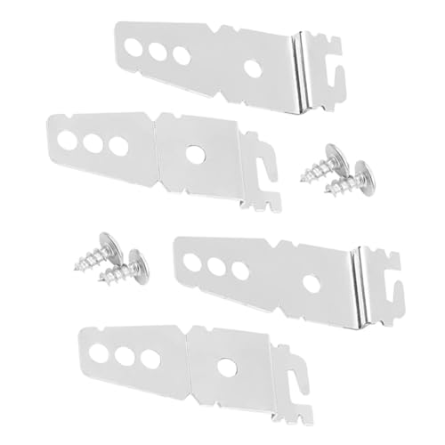 OKUMEYR 4 Stück Geschirrspüler Ständer Geschirrspüler Teile Geschirrspüler Montageplatte Geschirrspüler Clip Geschirrspüler Montagehalterung Geschirrspüler Ankerhalterungen OKUMEYR 4 Stück Geschirrspüler Ständer Geschirrspüler Teile Geschirrspüler Montageplatte Geschirrspüler Clip Geschirrspüler Montagehalterung Geschirrspüler Ankerhalterungen von OKUMEYR