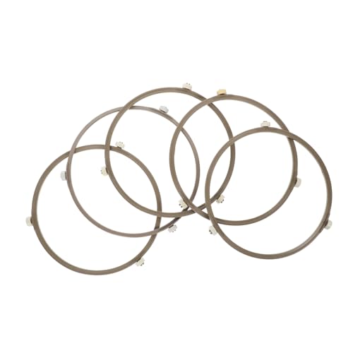 OKUMEYR 5 Stk Ständer Für Mikrowellenherde Ofenrollenring Drehring Für Die Mikrowelle Drehbarer Stützring Für Mikrowellentablett Radring Für Mikrowellenofen Ofenblechkreis Weiß Plastik OKUMEYR 5 Stk Ständer Für Mikrowellenherde Ofenrollenring Drehring Für Die Mikrowelle Drehbarer Stützring Für Mikrowellentablett Radring Für Mikrowellenofen Ofenblechkreis Weiß Plastik von OKUMEYR