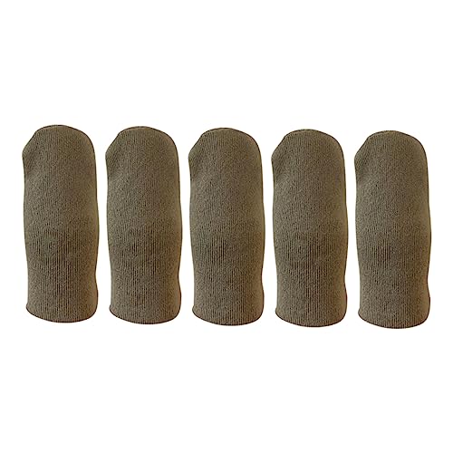 OKUMEYR 5er-pack – Schweißabweisende Fingerhüllen Für Handyspiele – Daumenabdeckung Mit – Touchscreen-fingerschutz – Grau OKUMEYR 5er-pack – Schweißabweisende Fingerhüllen Für Handyspiele – Daumenabdeckung Mit – Touchscreen-fingerschutz – Grau von OKUMEYR
