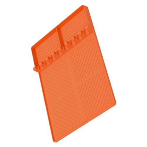 OKUMEYR Bbq Tools Silikonmatte Grill Side Organizer Küchentheke Silikonmatte Ablagefächer von OKUMEYR