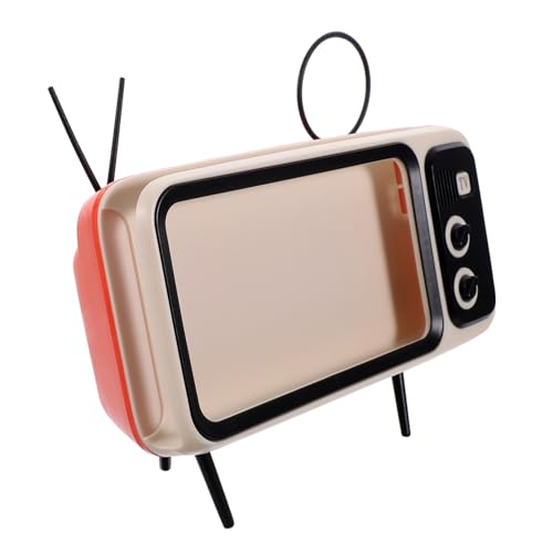 OKUMEYR Bildschirm Desktop-Smartphone-Ständer tragbare Lautsprecher Telefonhalterungen TV-Halterungen Handyständer Telefonhalter mit Lautsprecher Schreibtisch handyhalter Kleiner Fernseher von OKUMEYR