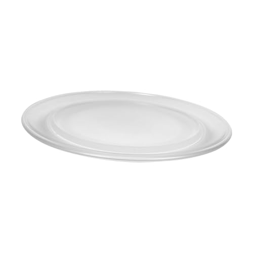OKUMEYR Mikrowellengeeignete Teller Drehteller aus Glas für die Mikrowelle 27 cm Ersatzteller stabiler glatter Mikrowellenteller zum Kochen OKUMEYR Mikrowellengeeignete Teller Drehteller aus Glas für die Mikrowelle 27 cm Ersatzteller stabiler glatter Mikrowellenteller zum Kochen von OKUMEYR