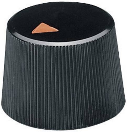OKW A1316240 A1316240 Drehknopf mit Zeiger Schwarz (Ø x H) 16.4mm x 12.3mm 1St. von OKW