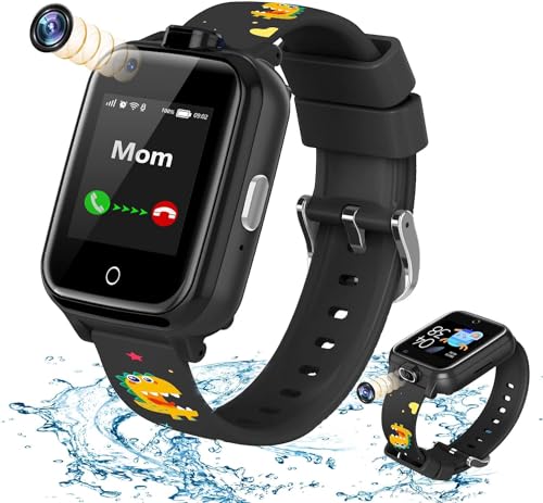 OKYUK 4G Kinder-Smartwatch mit GPS-Tracker, Smartwatch mit Dual-Kamera für Kinder, 2-Wege-Sprach- und Videoanruf, SOS-Benachrichtigung, sichere Smartwatch für Schüler, 3–12 Jahre Geburtstag OKYUK 4G Kinder-Smartwatch mit GPS-Tracker, Smartwatch mit Dual-Kamera für Kinder, 2-Wege-Sprach- und Videoanruf, SOS-Benachrichtigung, sichere Smartwatch für Schüler, 3–12 Jahre Geburtstag von OKYUK
